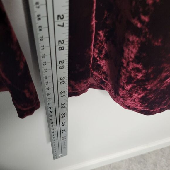 GOOD AMERICAN Crinkle Velvet High Waist Wide Leg Porto Pants size xxl - Picture 7 of 9